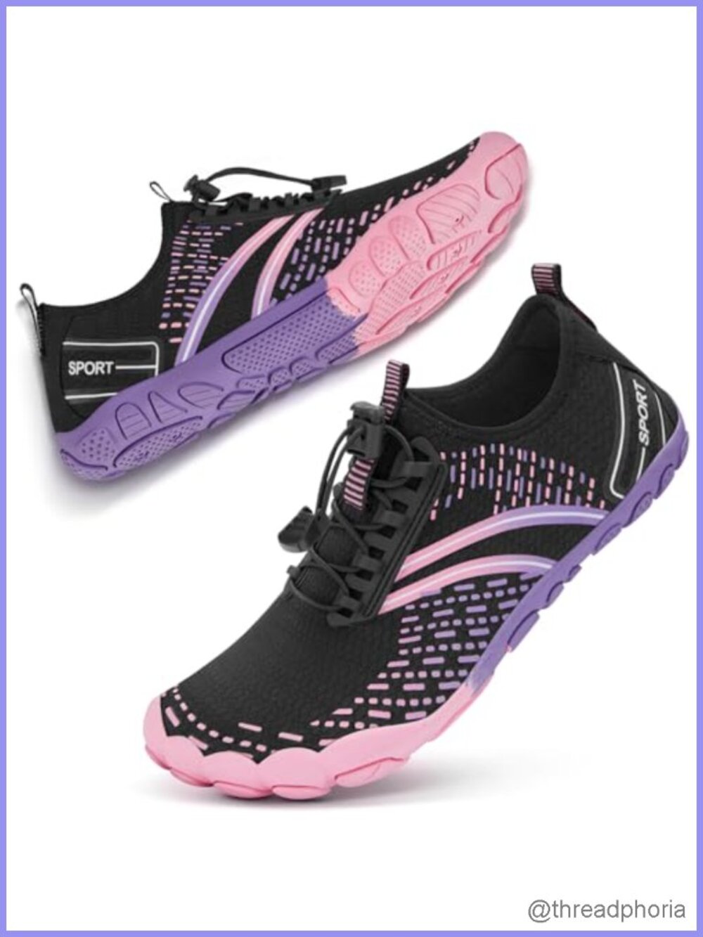 Unisex Barefoot Water Shoes Quick Dry Non-Slip Hiking Beach Swim